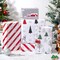 Cuitpan White Christmas Wrapping Paper Bundle for Kids Adults - Reindeer, Stripes, Woodlands, Snowflake, Red Truck Winter Scene Designs - 28 x 40 Inches, 6 Jumbo Sheets, Recycled